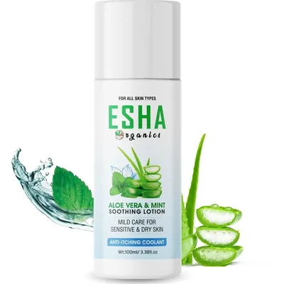 Aloe Vera & Mint Soothing Lotion