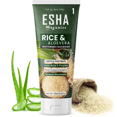 Rice & Aloe Vera Facewash