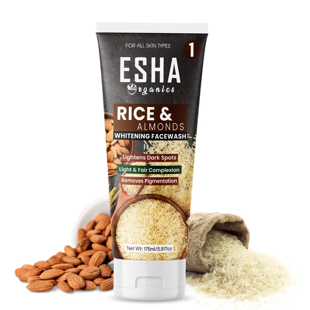 Rice & Almonds Whitening Facewash