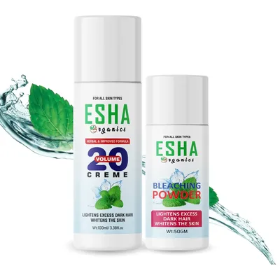 Bleaching Powder & 20 Volume Cream