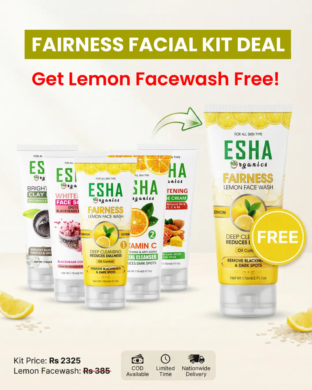 Facial Kit for Dark Spots & Blackheads